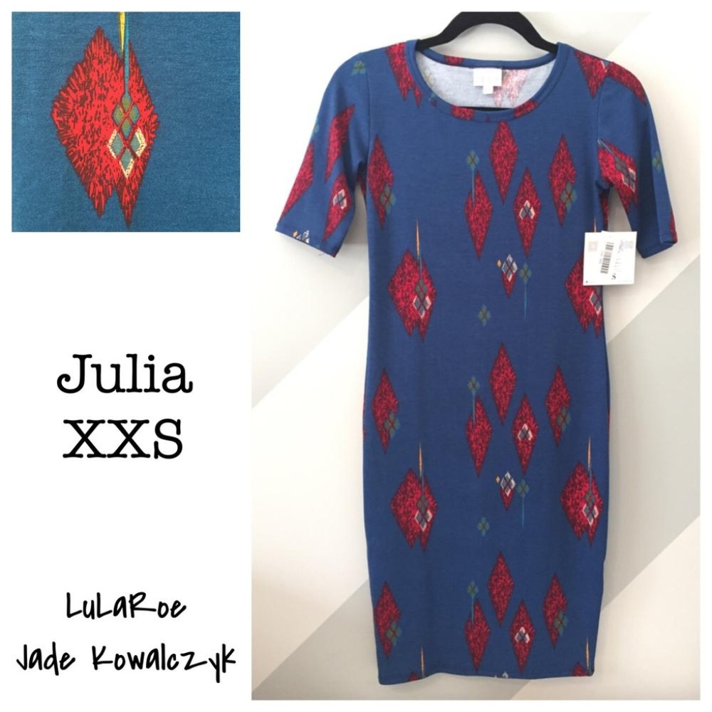 NWT LuLaRoe Julia Pencil Dress